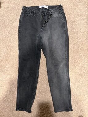 Hollister Black Washed Boyfriend Jeans